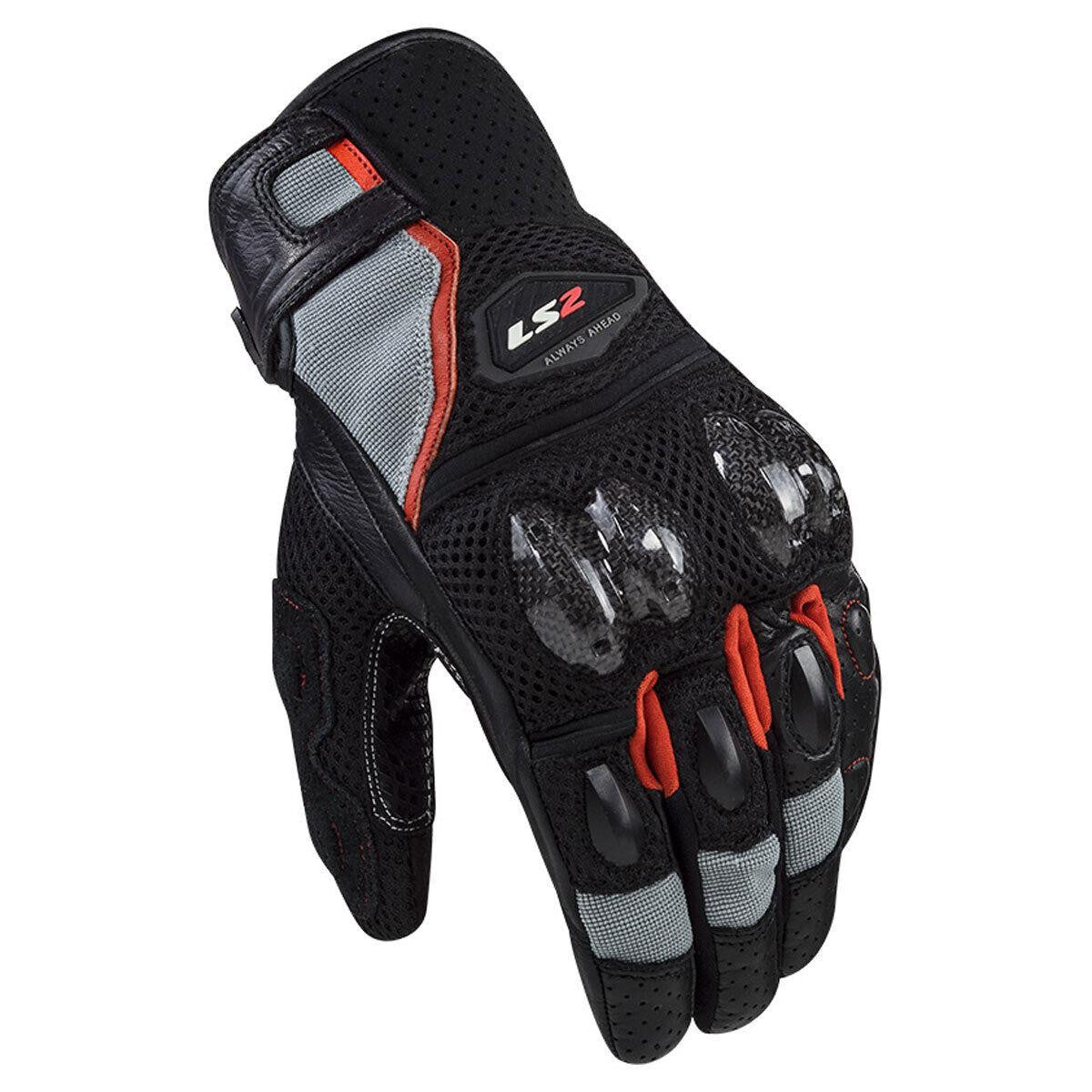 LS2 Spark 2 Air Mesh Textile Motorbike Gloves