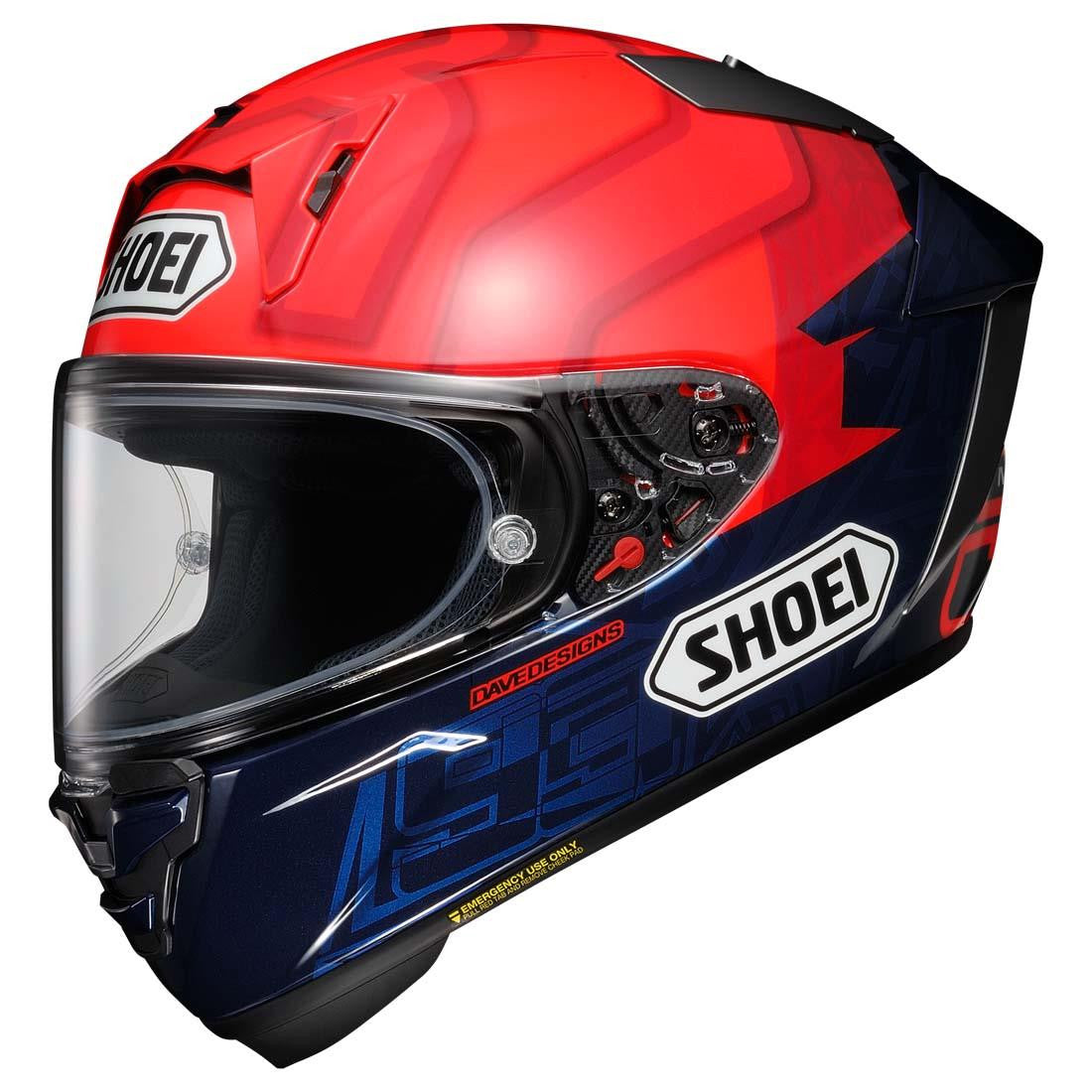 Shoei X-Spr Pro Marquez Full Face Biker Helmet 2023