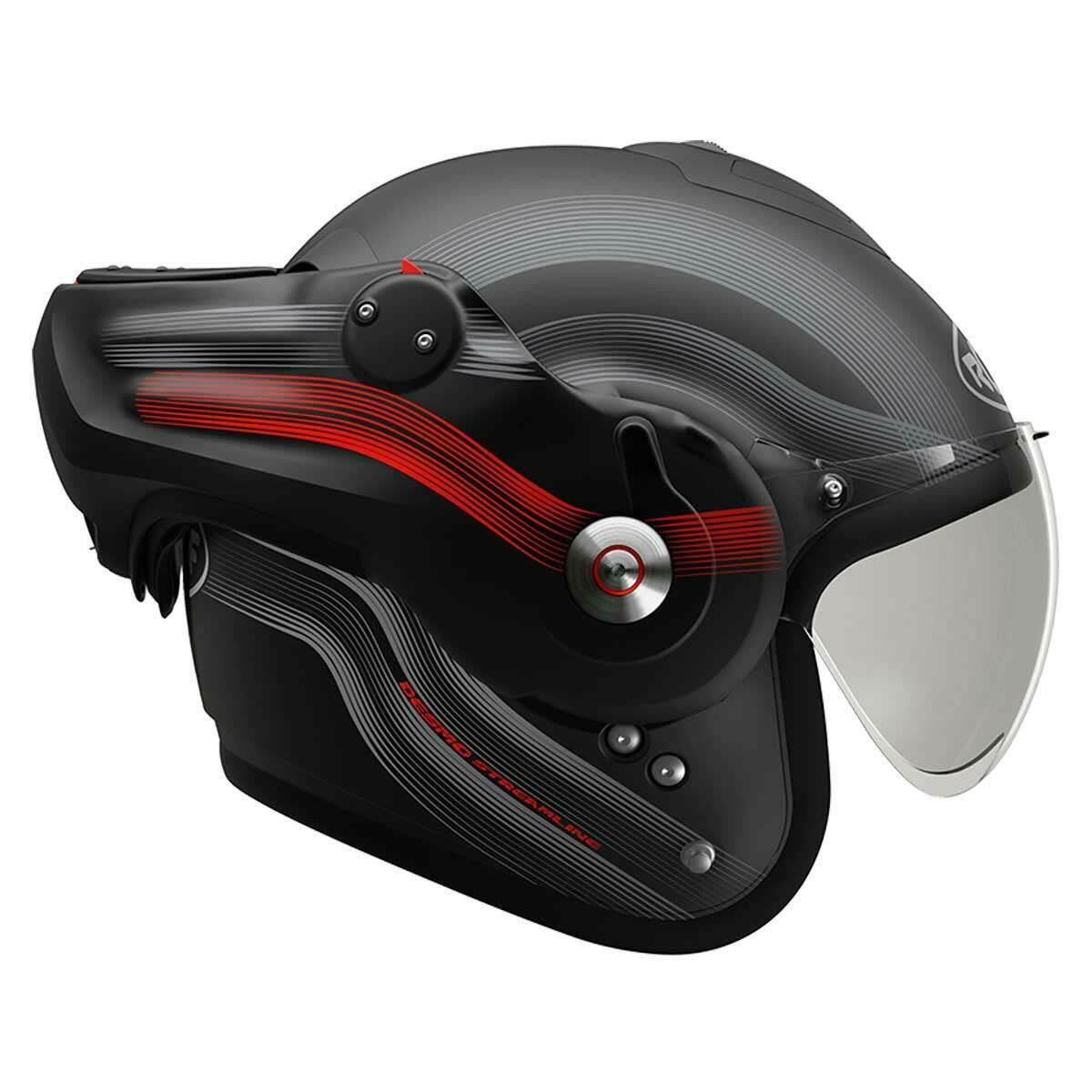 Roof Desmo Streamline Flip Front Motorcycle Crash Helmet