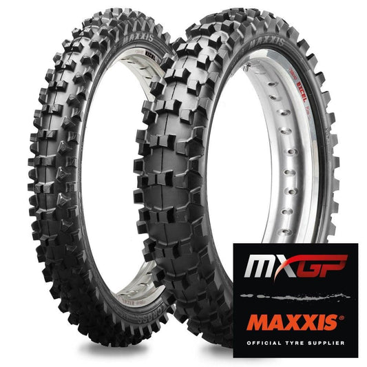 Maxxis MX ST SI MATCHED TYRE PAIR 80/100-21 AND 100/90-19