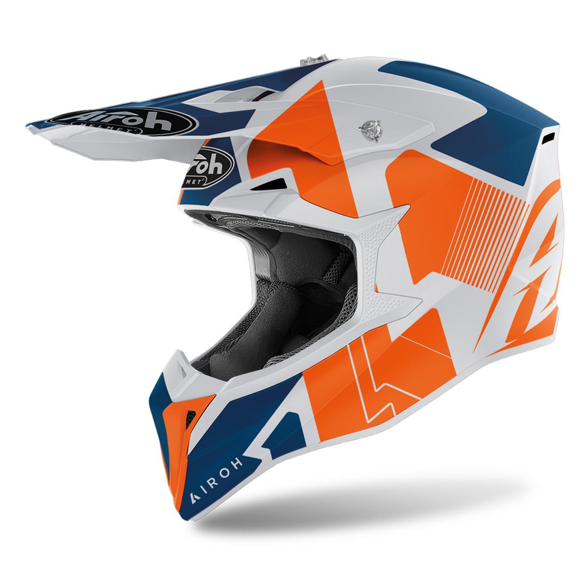 Airoh Wraap Raze Motocross Off Road Motorcycle Helmet