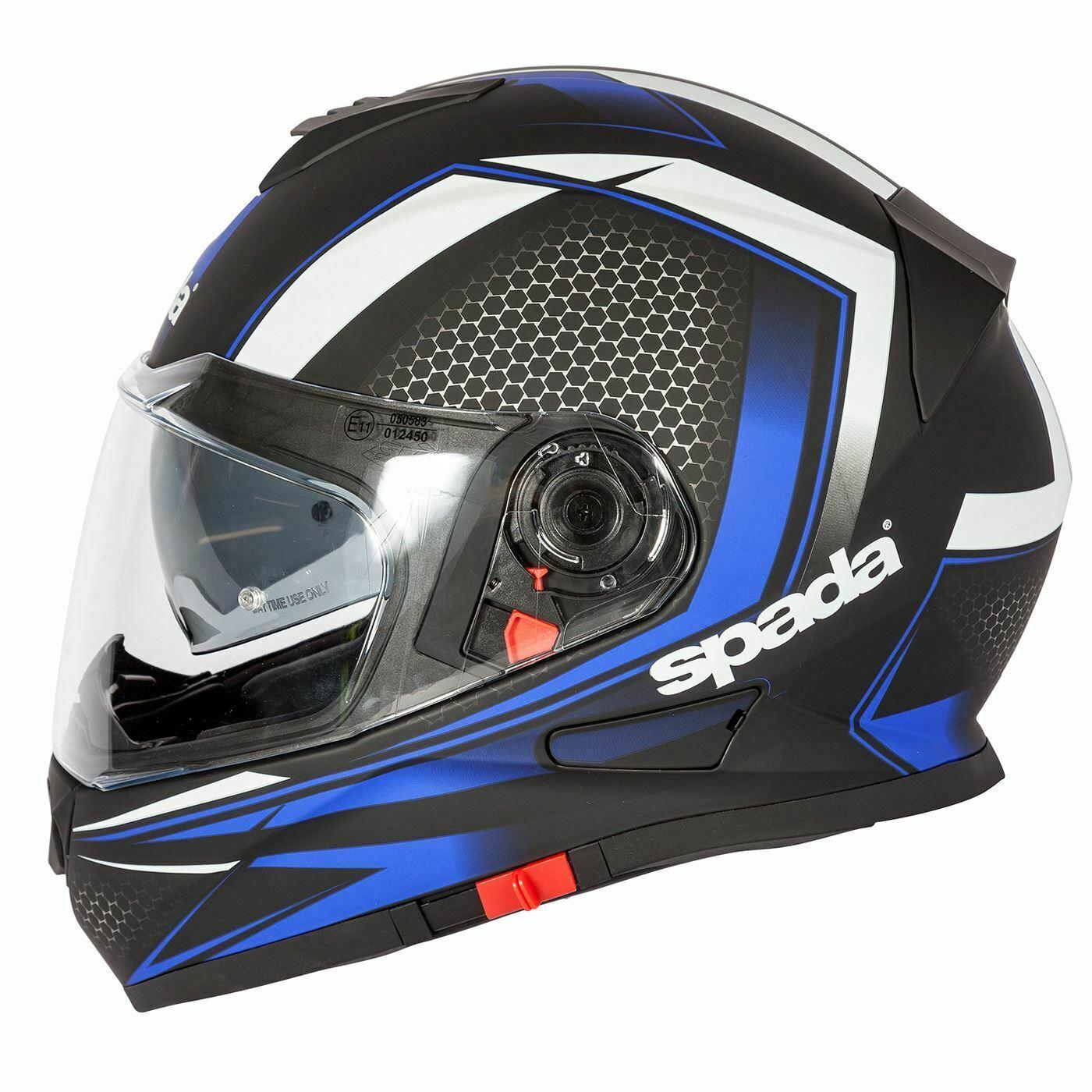 Spada RP-One Renegade Full Face Motorcycle Motorbike Helmet