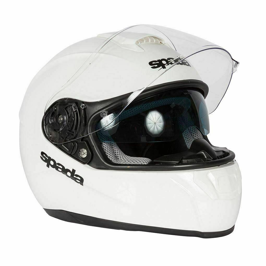 Spada SP16 Plain Full Face Motorcycle Motorbike Helmet