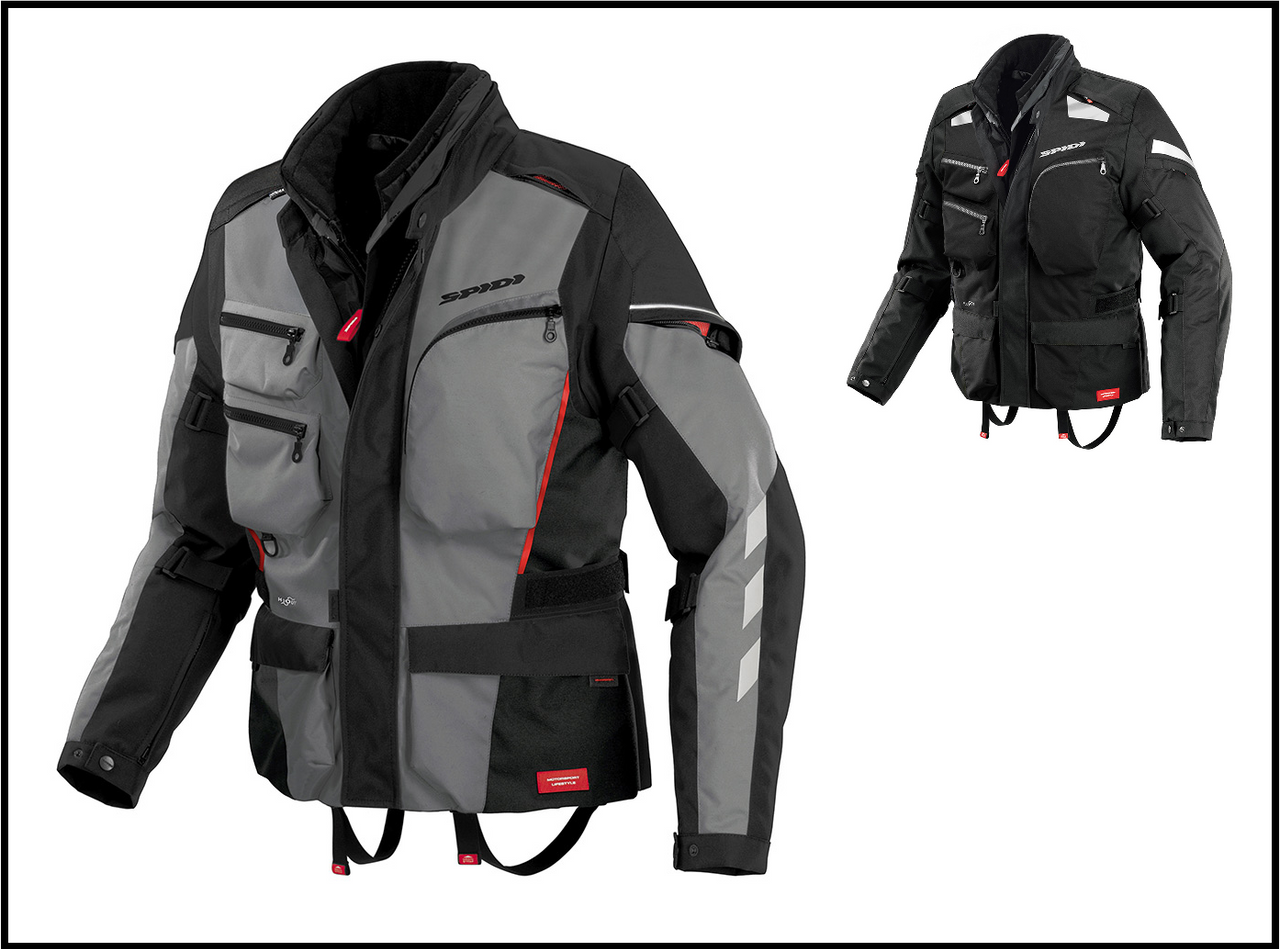 Spidi H2Out Voyager 3 WP Motorcycle Touring Motorbike Jacket