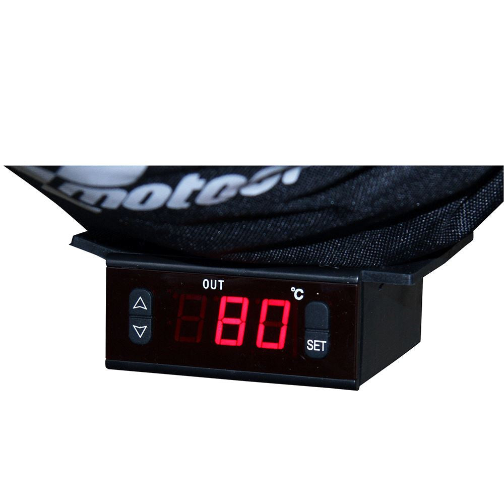 MotoGP Motorcycle Bike Tyre Warmer Digital Track LCD Display 2 Pin Euro Plug