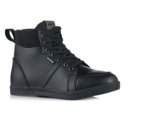 Bike It 'Sneeka' Low-Cut Waterproof Leather Motorcycle Boots