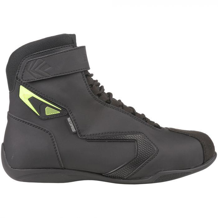 Bike It 'Bandido' Low Profile Waterproof Black Street Motorcycle Boots