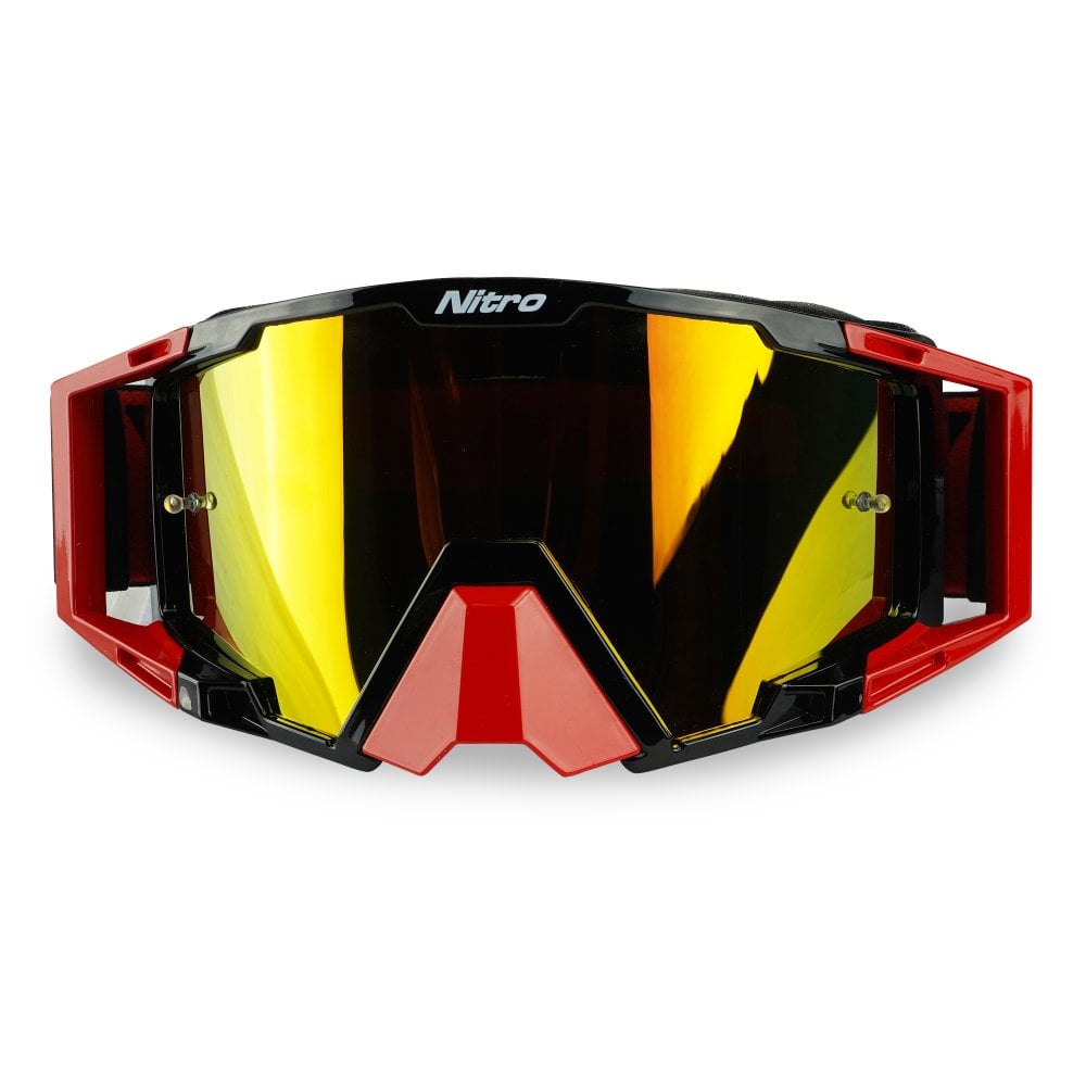 New Nitro NV-100 Goggles - Black, Blue, Red, Orange & H-V Yellow