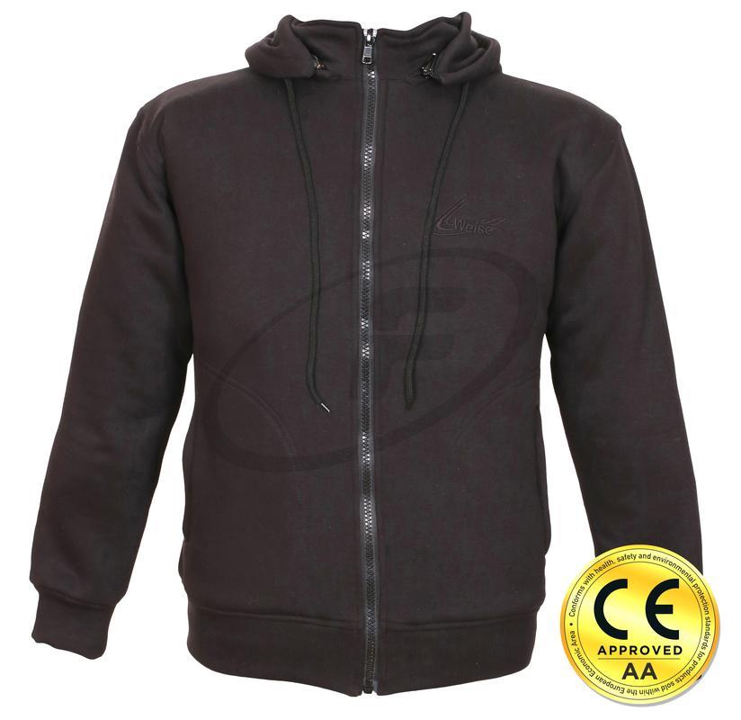 Weise Motorcycle Cotton Fleece Stealth Textile Hoodie