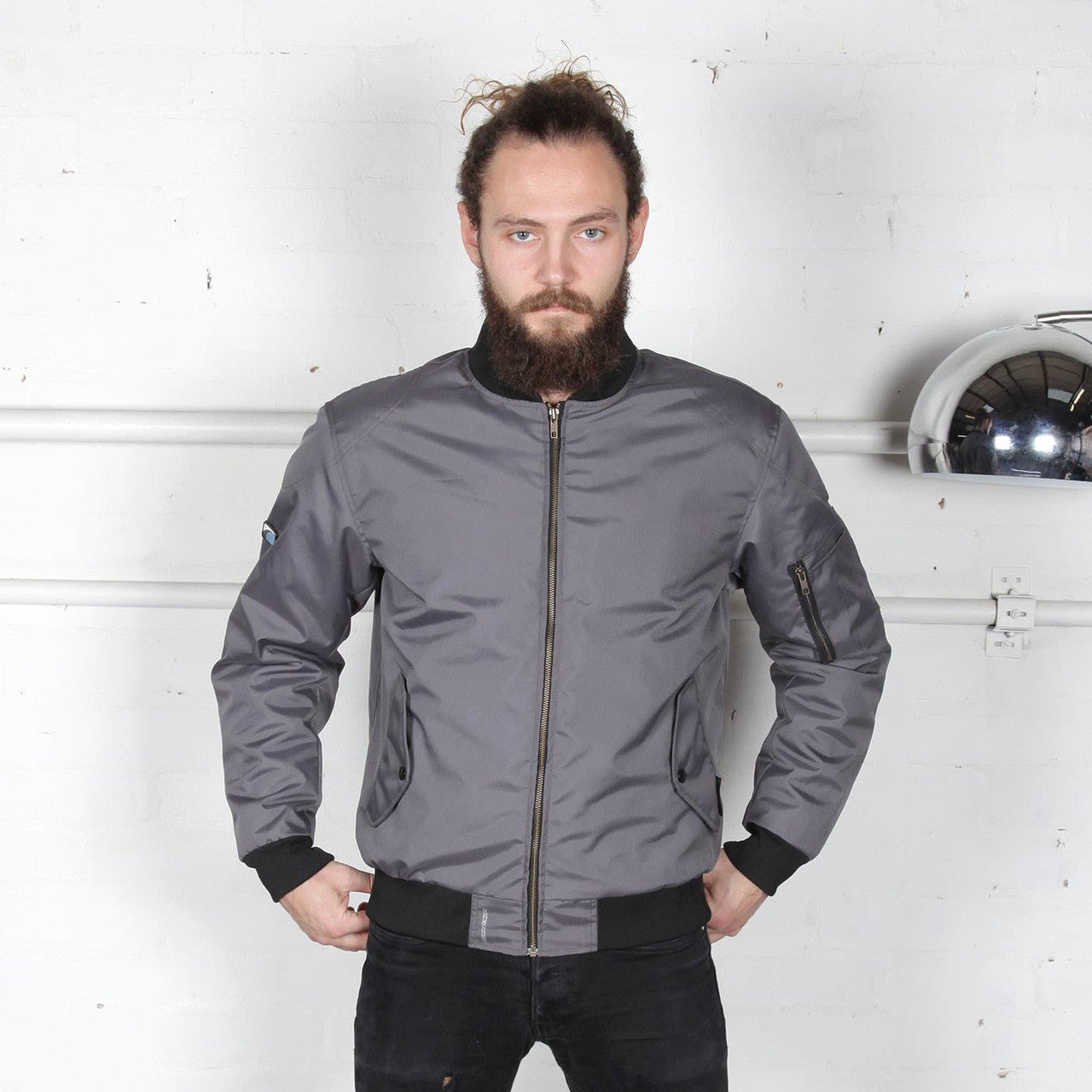 Spada Air Force 1 Motorcycle Motorbike Bomber Jacket