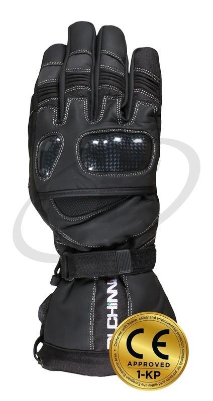 Duchinni Yukon CE Approved Winter Leather Motorbike Glove