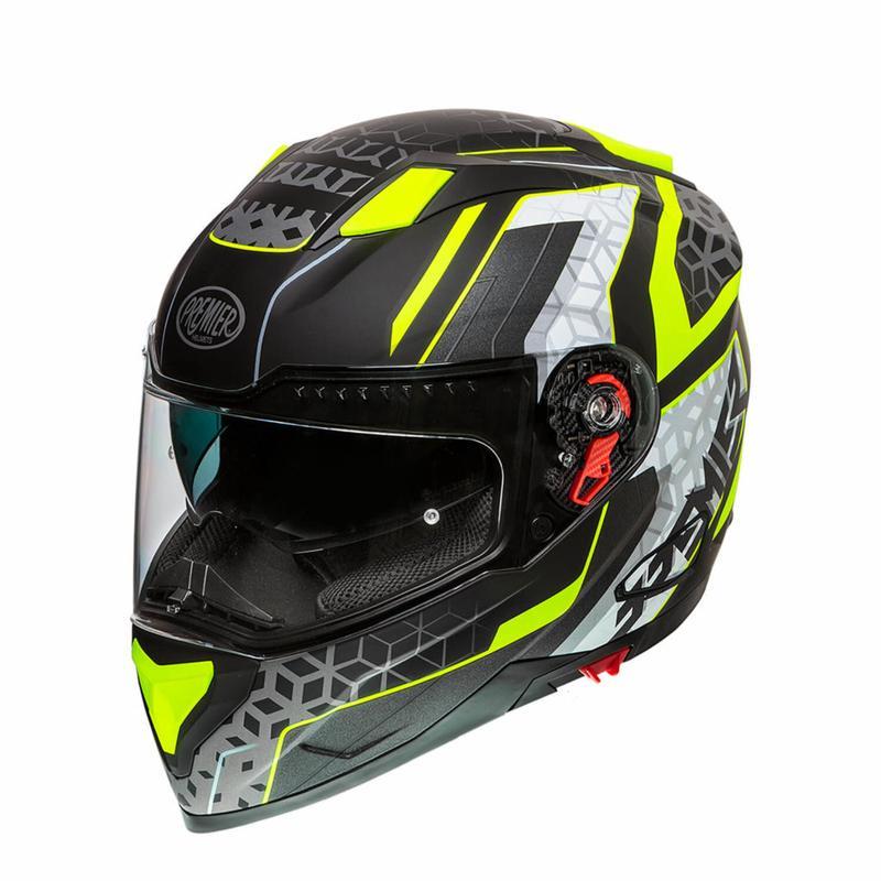 FOWLERS PREMIER VYRUS EM MOTORBIKE FULL FACE MOTORBIKE HELMET