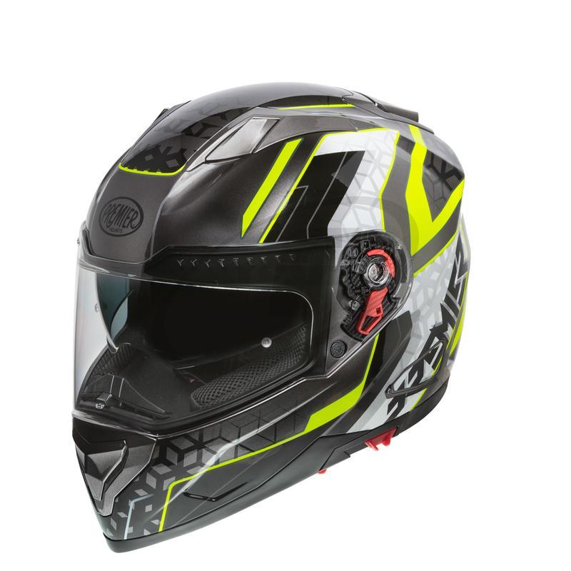 FOWLERS PREMIER VYRUS EM MOTORBIKE FULL FACE MOTORBIKE HELMET