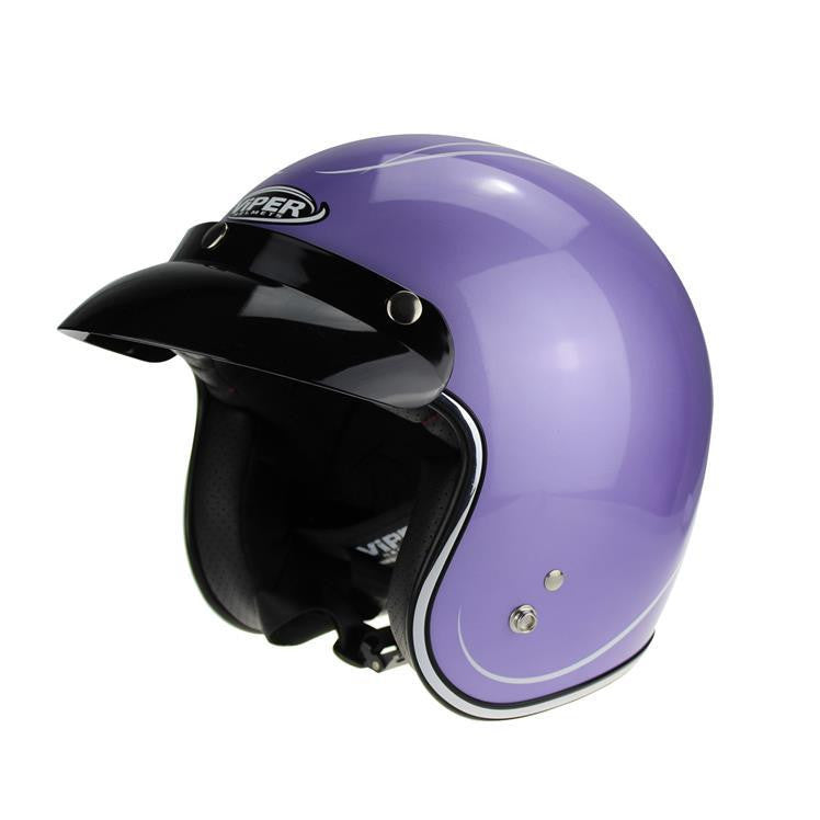 Viper RS05 Slim Jet Open Face Scooter Motorcycle Touring Helmet