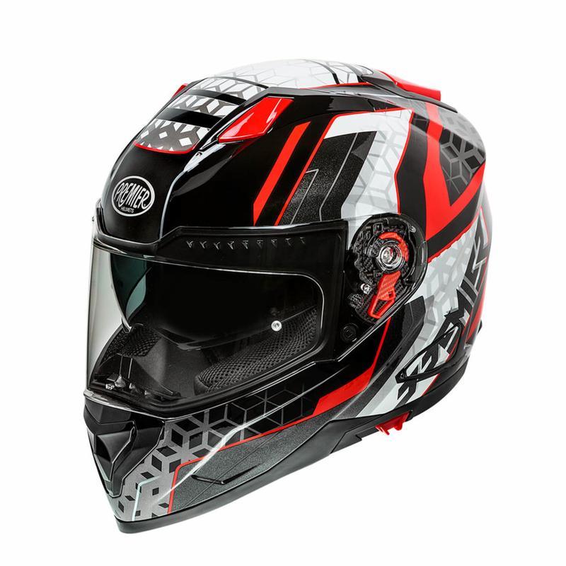 FOWLERS PREMIER VYRUS EM MOTORBIKE FULL FACE MOTORBIKE HELMET