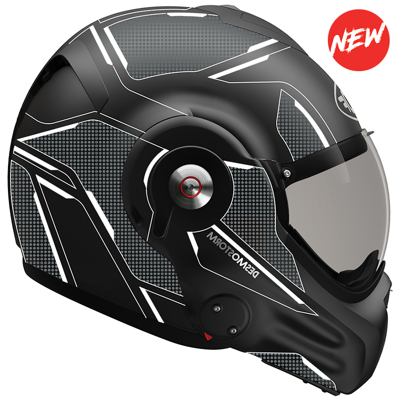 Roof Desmo Storm Full Face Motorcycle Flip Front Track Helmet