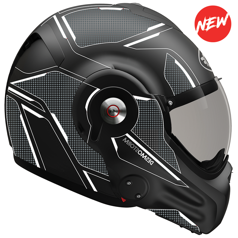 Roof Desmo Storm Full Face Motorcycle Flip Front Track Helmet