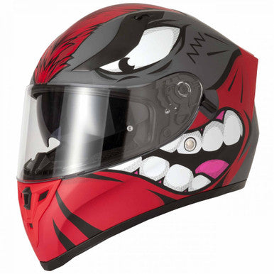 Vcan V128 Mohawk Full Face Motorcycle Bikers Helmet