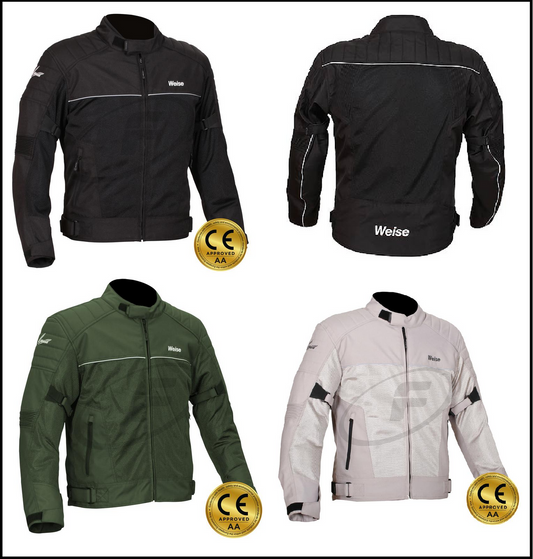 Weise Scout Textile Motorcycle Waterproof Jacket CE