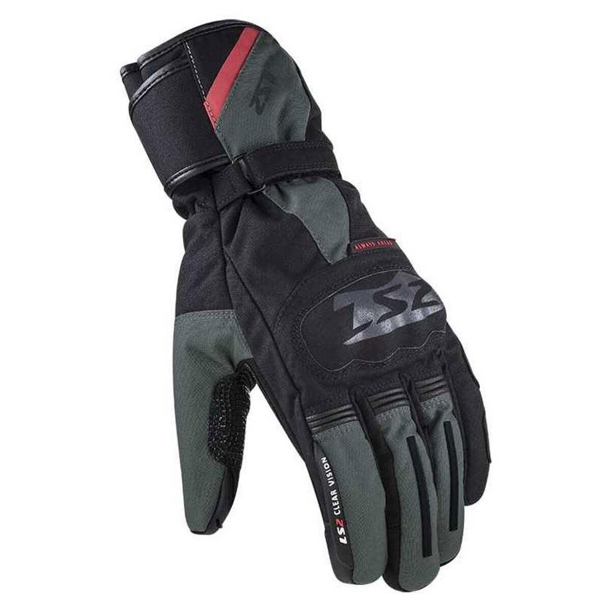 LS2 Snow Man Waterproof Textile Touring Motorbike Gloves