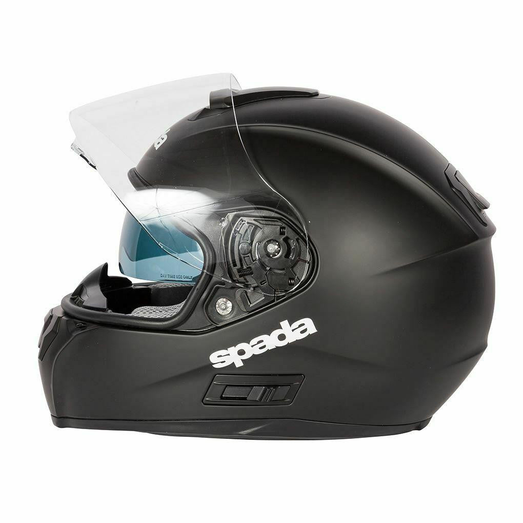 Spada SP16 Plain Full Face Motorcycle Motorbike Helmet