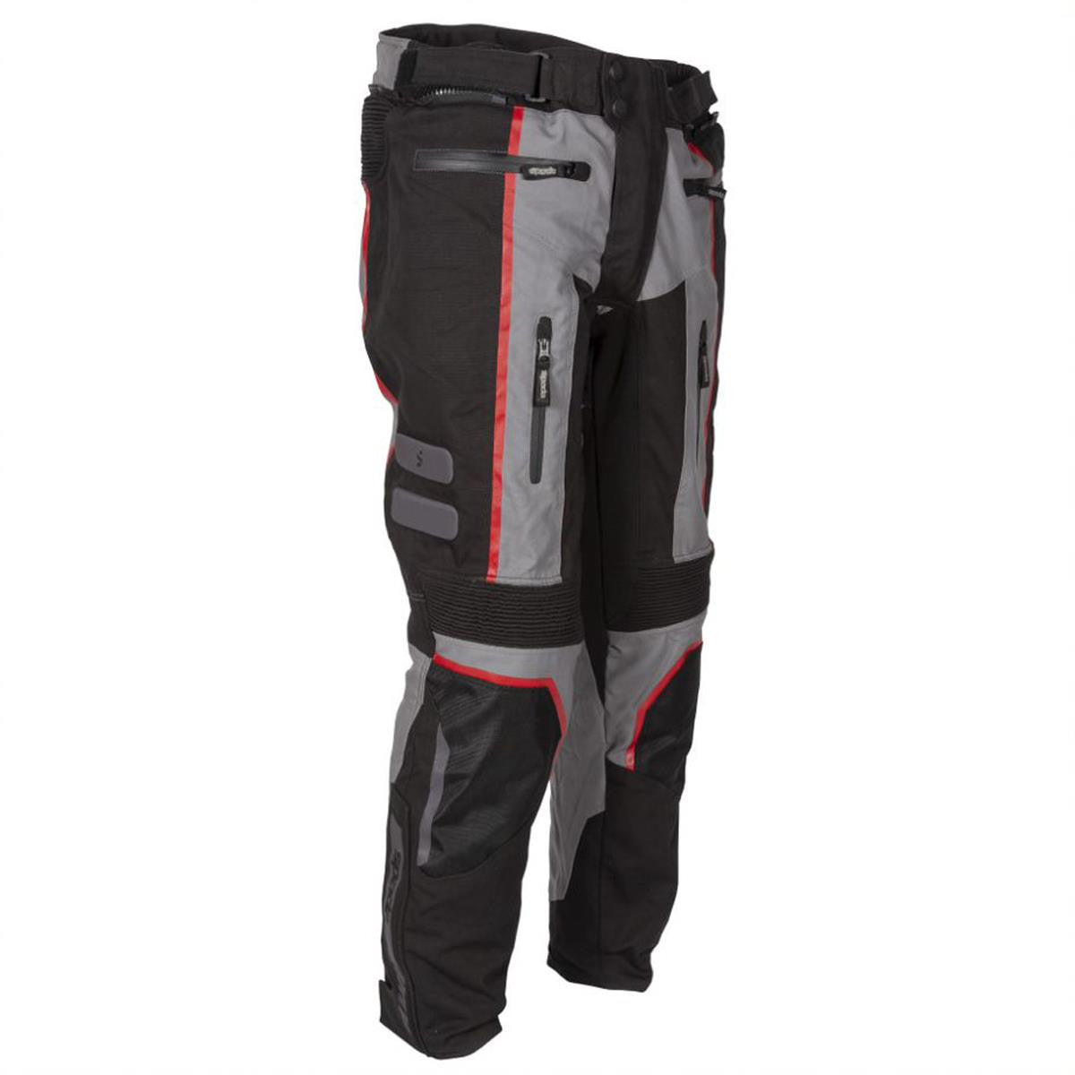 Spada Ascent V2 Textile Touring Motorcycle Trousers CE Black/Grey