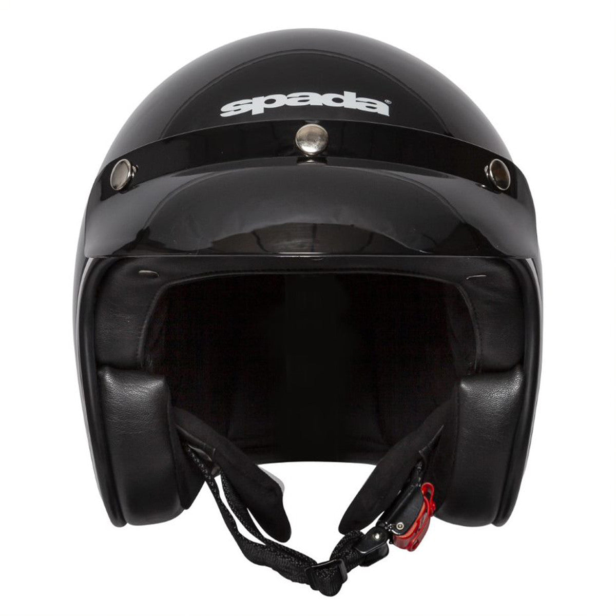 Spada Classic Plain Open Face Motorcycle Jet Helmet