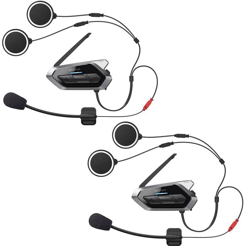 Sena 50R Motorcycle Bluetooth With Mesh Communication System Dual Pack50R-02D