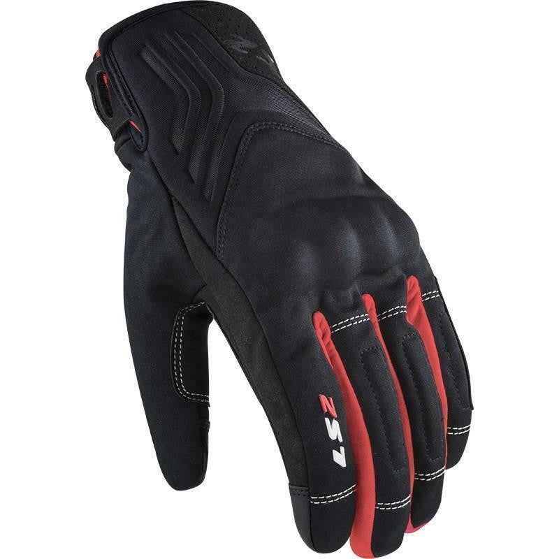 LS2 JET 2 MEN MOTORCYCLE TEXTILE GLOVES TOUCHSCREEN