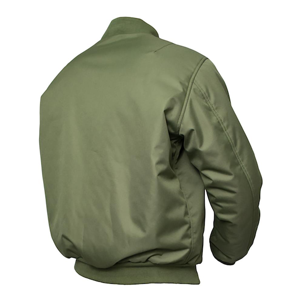 ARMR Moto Bomber Aramid Lined Waterproof  Motorcycle bike Touring Jacket Olive