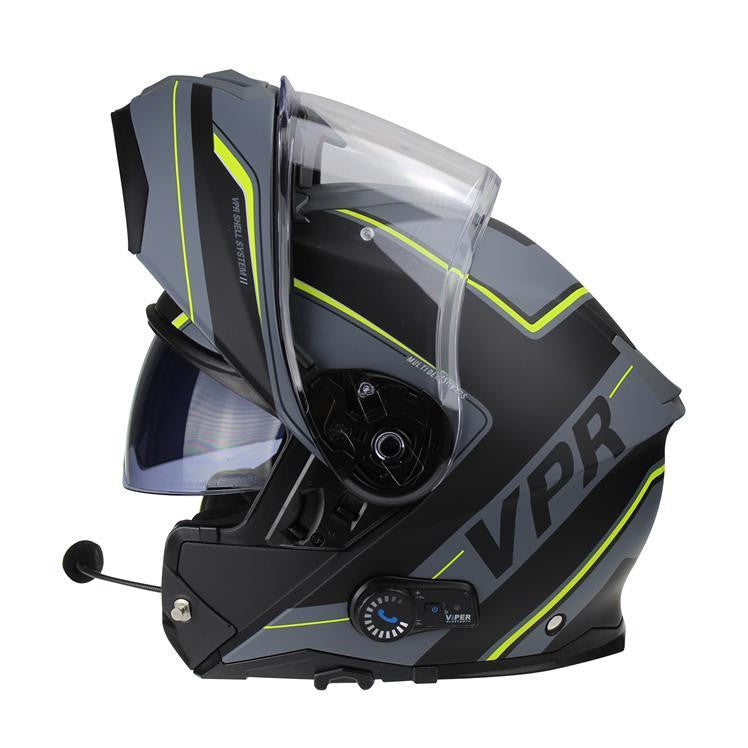 Viper RSV191 Blinc Bluetooth 3.0 Flip Up Modular Motorcycle Helmet