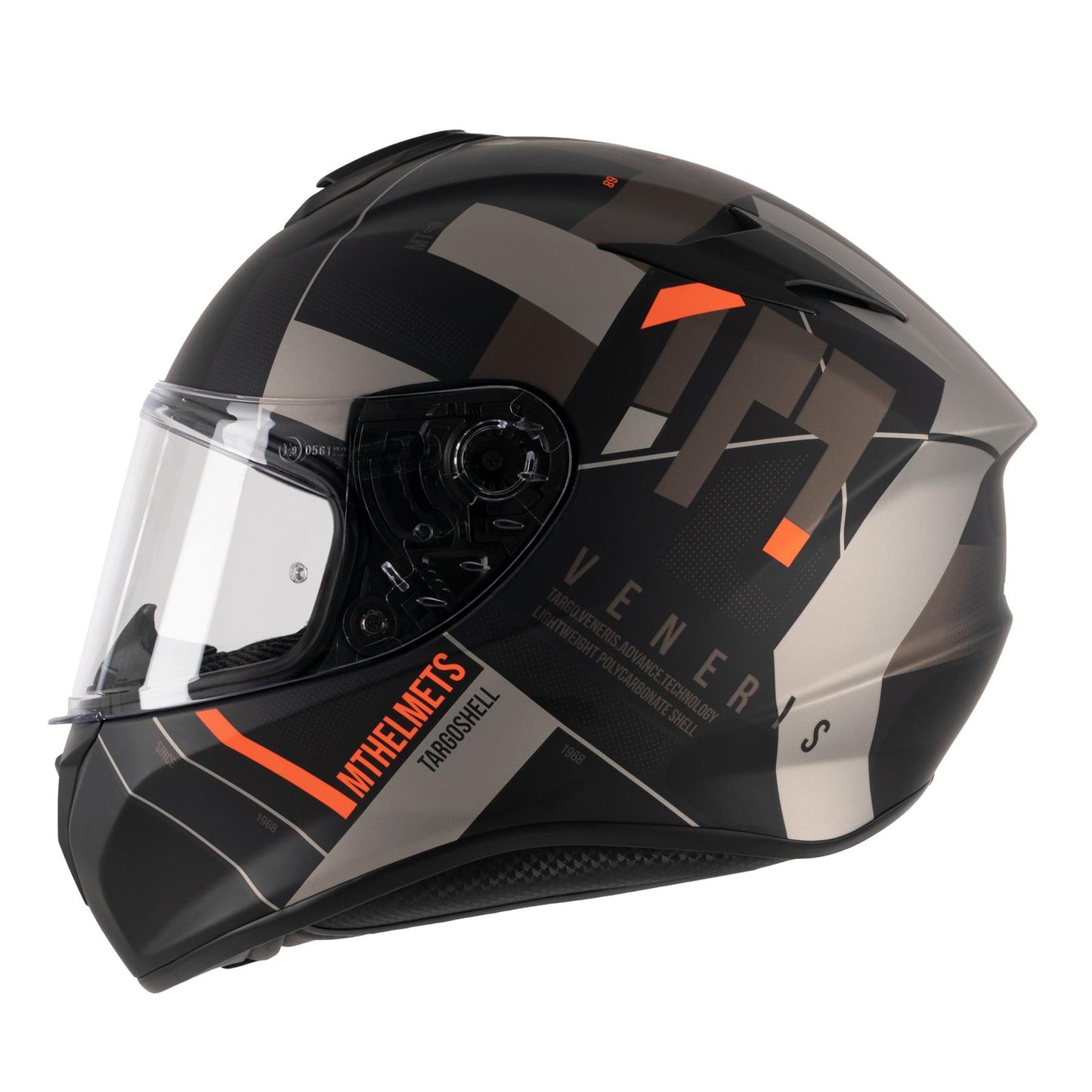 MT Targo Veneris Full Face Motorcycle Helmet