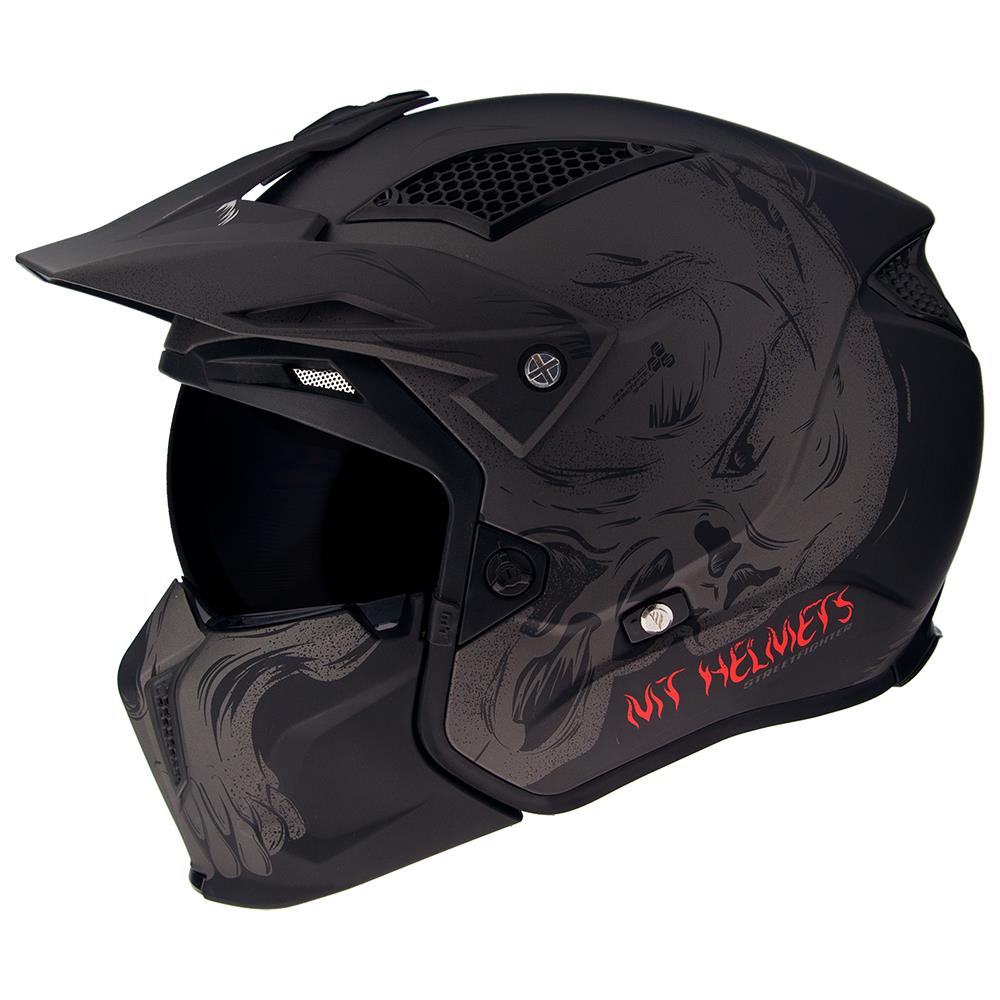 MT Streetfighter Full Face  Adventure MotorbikeHelmet