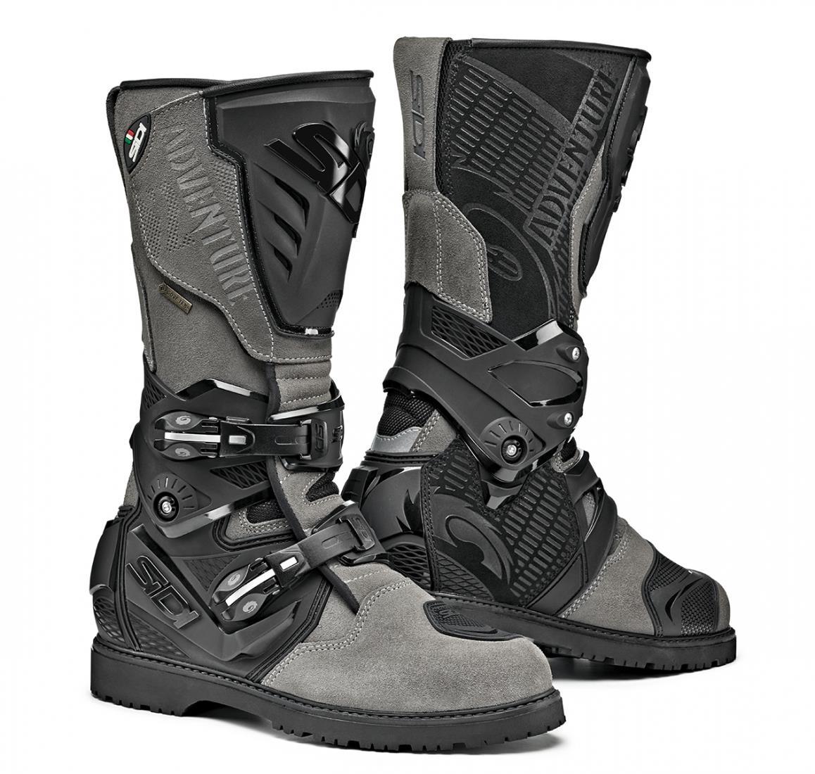 SIDI Adventure MID 2 Gore Motercycle Motorbike Black Touring Boots CE Approved