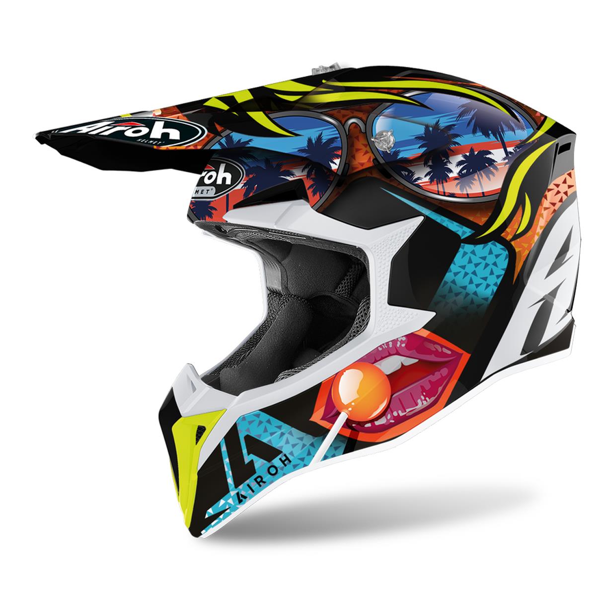 Airoh  2023 Wraap Off Road Motorcycle Helmet Motocross Enduro MX