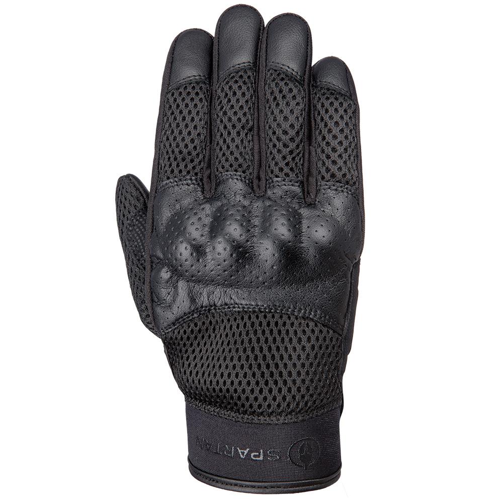 Spartan Air Motorcycle Light Weight Men's Glove – Black