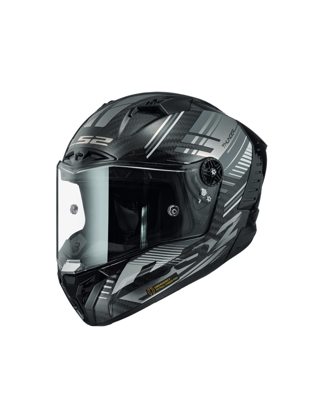 LS2-FF805 Thunder Full Face Motorcycle Motorbike Helmet 2023 with any 1 Free visor