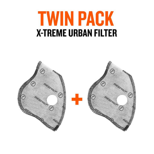 RESPRO X-TREME URBAN FILTER For Respro® X-treme™ Mask LARGE [PACK 2]