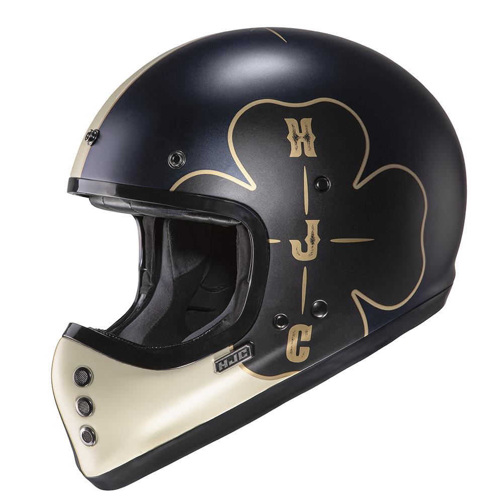 HJC V60 Ofera Super  Cool MC2SF Motorbike Helmet