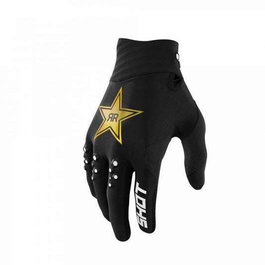 Shot Contact Motocross Gloves Rockstar Ltd Edition Black 2022