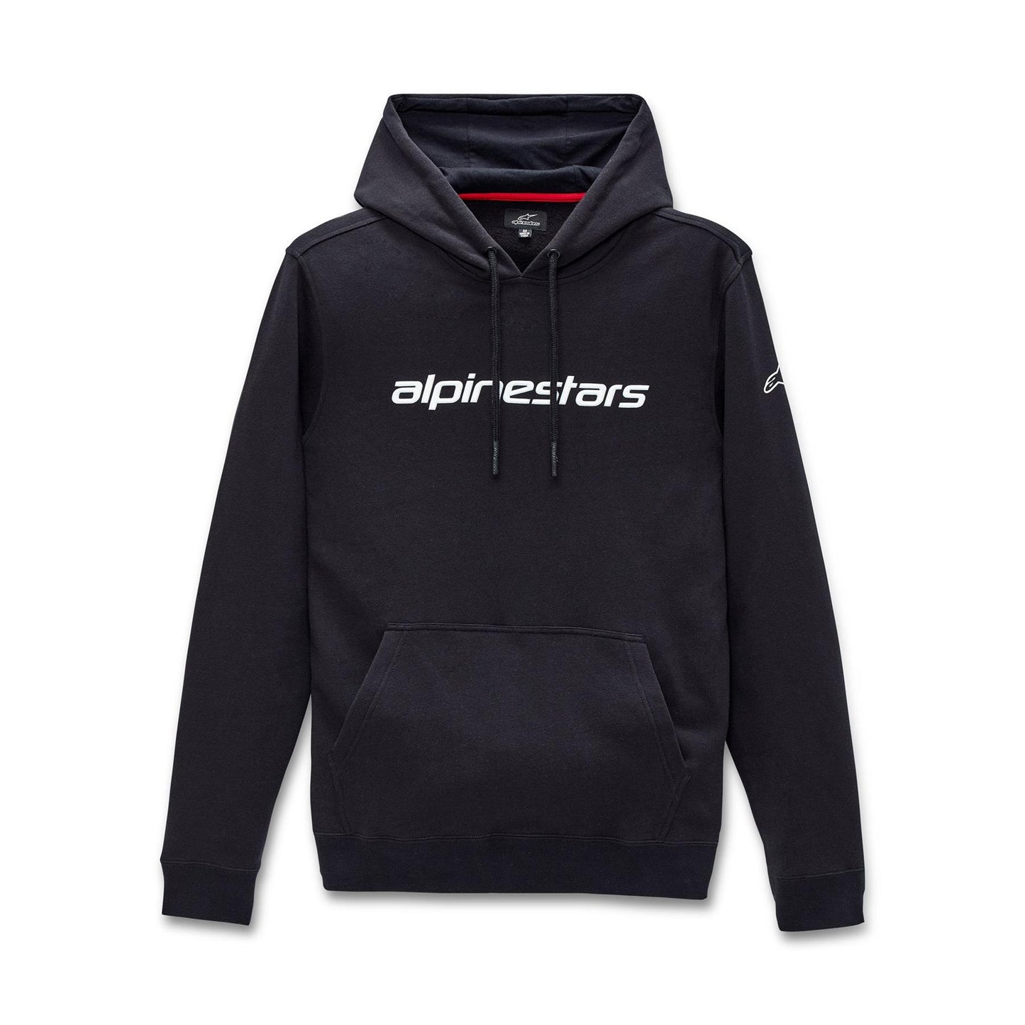 LINEAR HOODIE BLACK MOTORBIKE PULLOVER HOODIE TOURING HOODIE