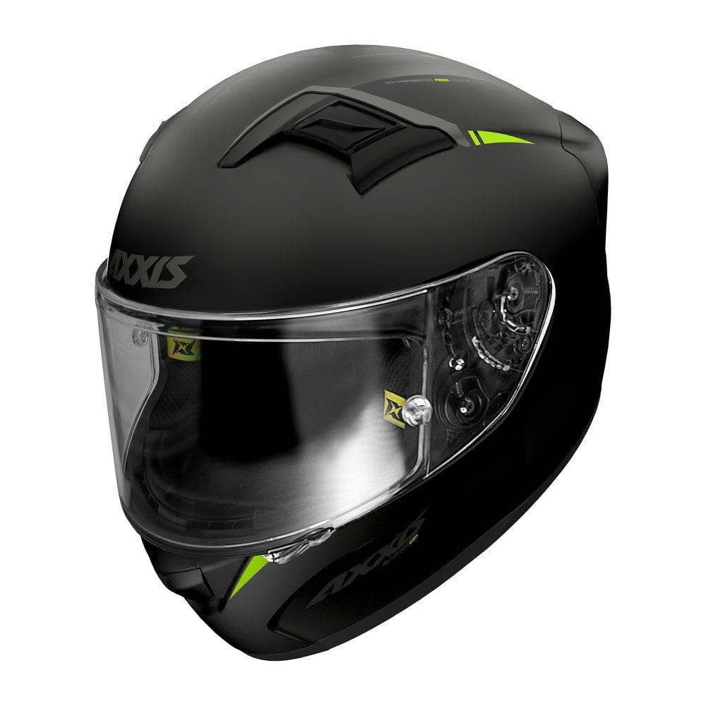 Axxis Racer GP Solid B3 SV Full Face Motorcycle Motorbike Helmets