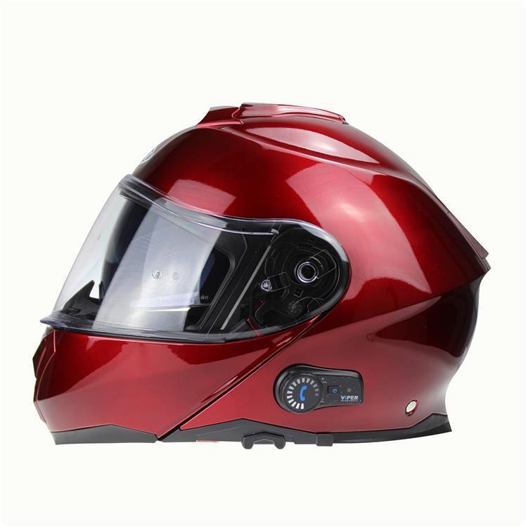 Viper RSV191 Blinc Bluetooth 3.0 Flip Up Modular Motorcycle Helmet