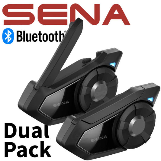 Sena 30K Dual Pack Bluetooth Headset Intercom Communication System