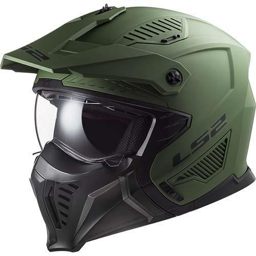 LS2 OF606 DRIFTER SOLID OPEN FACE MOTORCYCLE HELMET