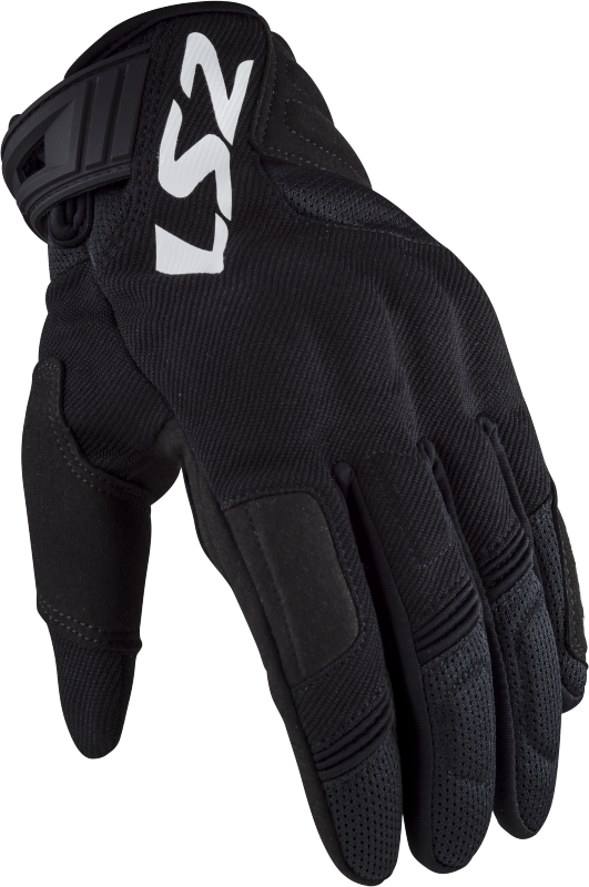 LS2 Silva Men Motorcycle Summer Textile Motorcycle Gloves Touch Screen Finger