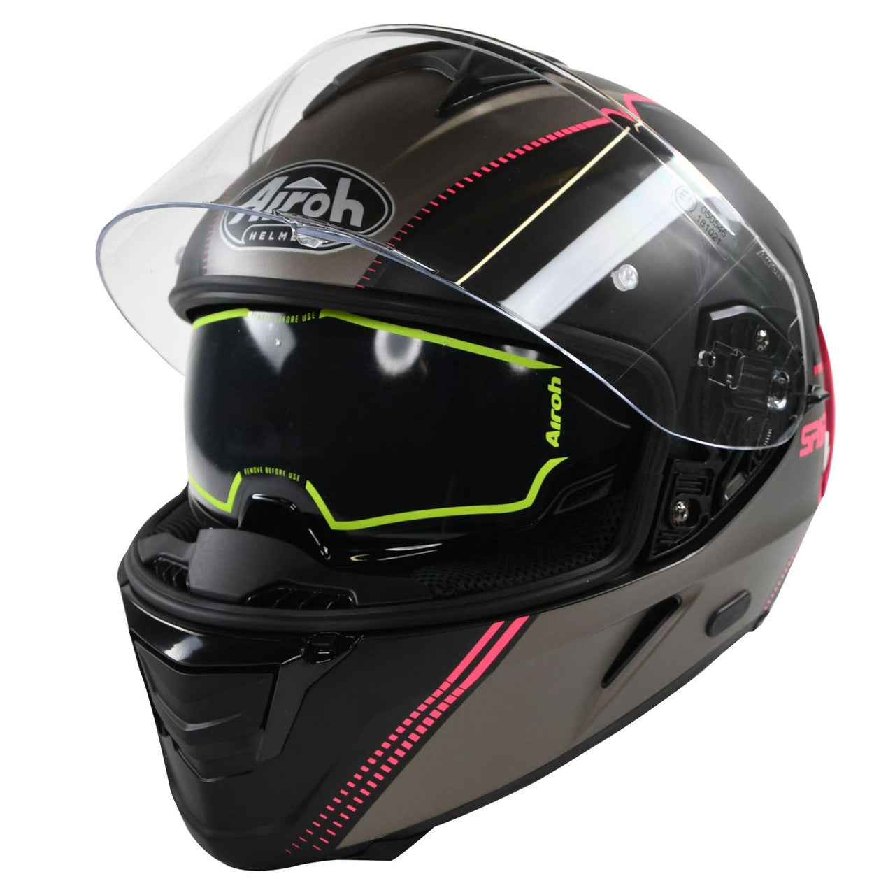 Airoh Spark Flow Full Face Motorcycle Motorbike Helmet