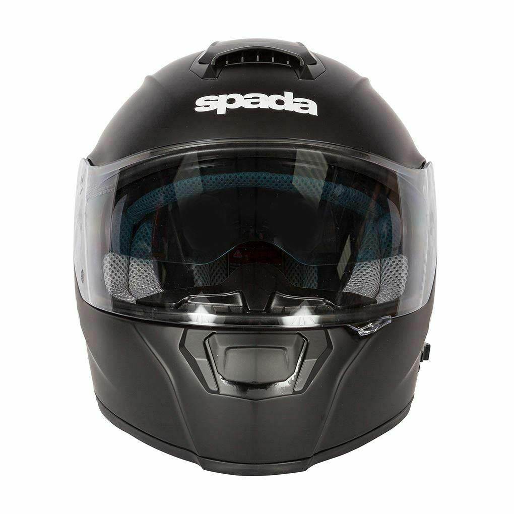 Spada SP16 Plain Full Face Motorcycle Motorbike Helmet