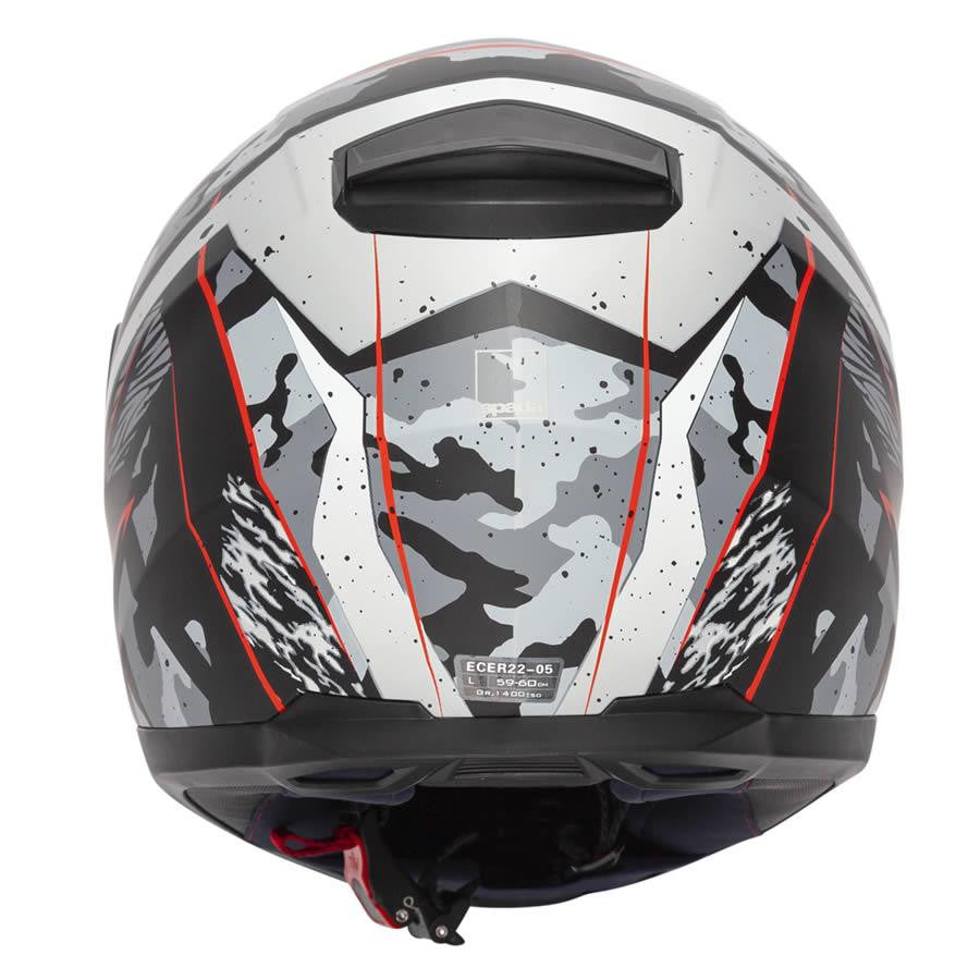 Spada Raiden Camo Full Face Motorcycle Motorbike Helmet