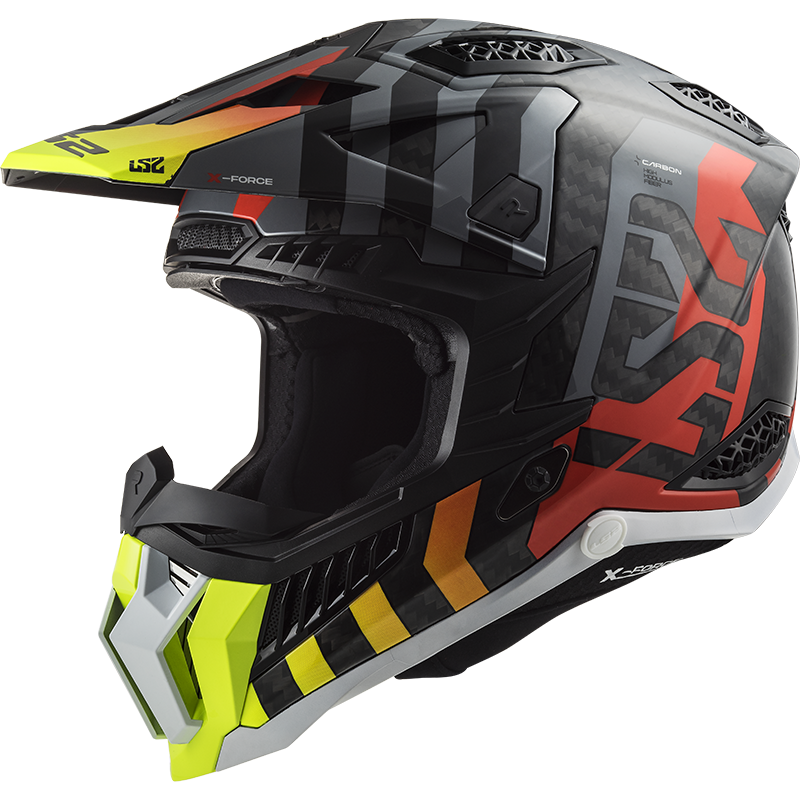 LS2 MX703 X FORCE CRASH MOTORCROSS HELMET ECE22.06